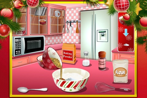 Christmas Cooking game：Gingerbread house screenshot 3