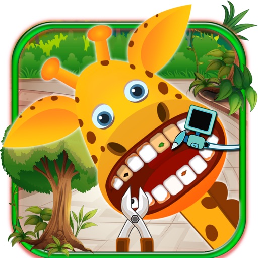 Pull My Tongue & Tooth Crazy Clumsy Little Dentist - Zoo Animals Teeth Hospital icon