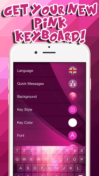 Pink Keyboard Ultimate Edition – Fabulous Keyboards for Girls with Glitter Backgrounds and Emoji