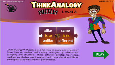 ThinkAnalogy™ Puzzles Level 3 screenshot 1