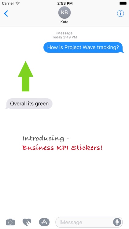 KPI Stickers