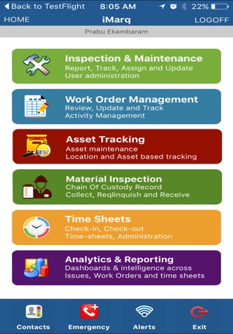 iMarq WM - App for Work Management screenshot 2