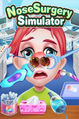Nose Surgery Simulator - Free Doctor Game screenshot 2