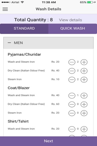 Laundrymate App screenshot 2