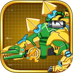 Steel Dino Toy: Mechanic Stegosaurus-2 player game