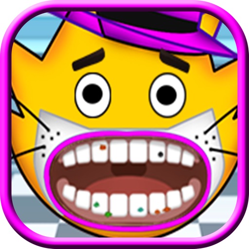 Dentist Inside oral cat pop iOS App
