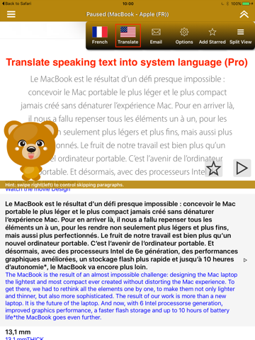 SpeakFrench 2 (14 French Text-to-Speech) screenshot 3