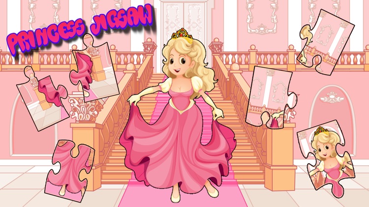 Princess Jigsaw Puzzles for Preschool and Toddlers