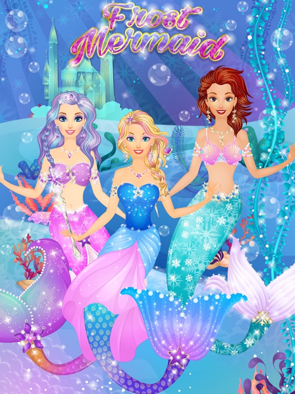 ледяная принцесса русалка - игры для детей на iPad