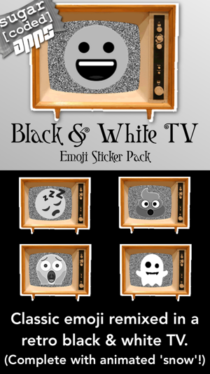 Black & White Emoji TV(圖1)-速報App