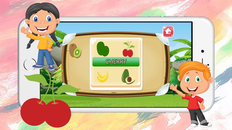 Fun free Educational learning Games - english vocabulary builder game from easy  level for toddler kids puzzles