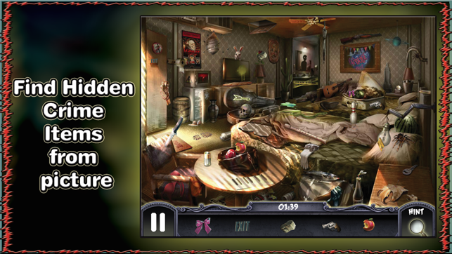 Crime Mystery Hidden Object Game - The Secret Detective Case(圖1)-速報App