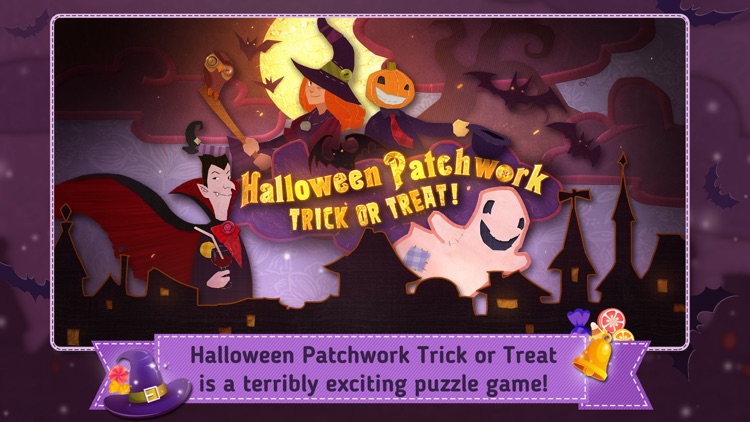 Halloween Patchwork. Trick or Treat! Free screenshot-1