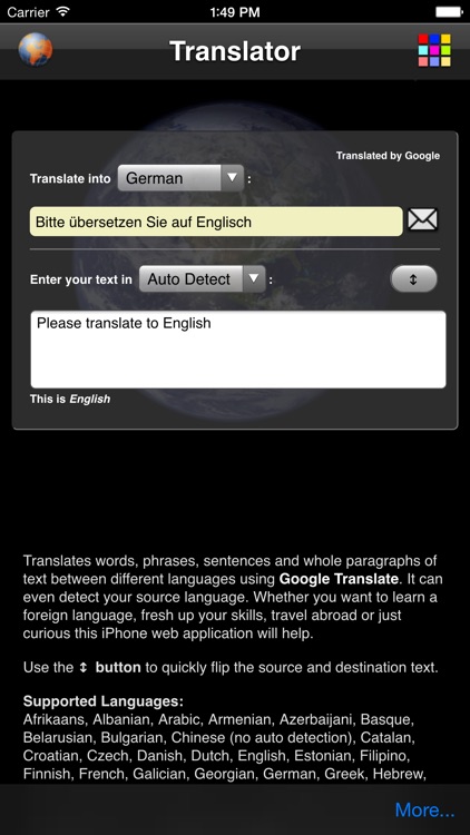 Language Translator