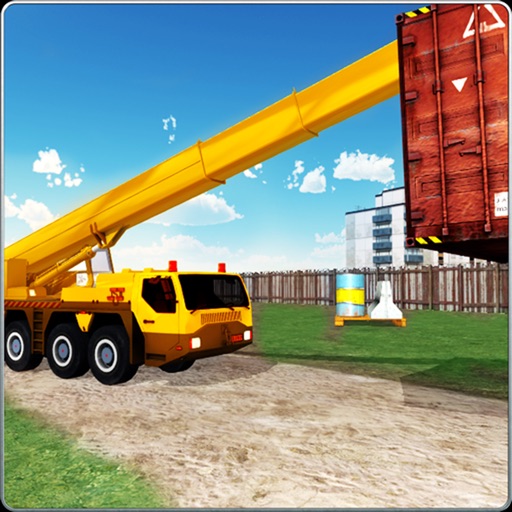 Bridge Crane Simulator 3D - City Construction 3D Icon