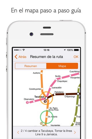 Mexico City Metro Map screenshot 4