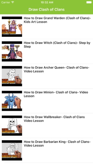 How To Draw Clash of Clans Step By Step 