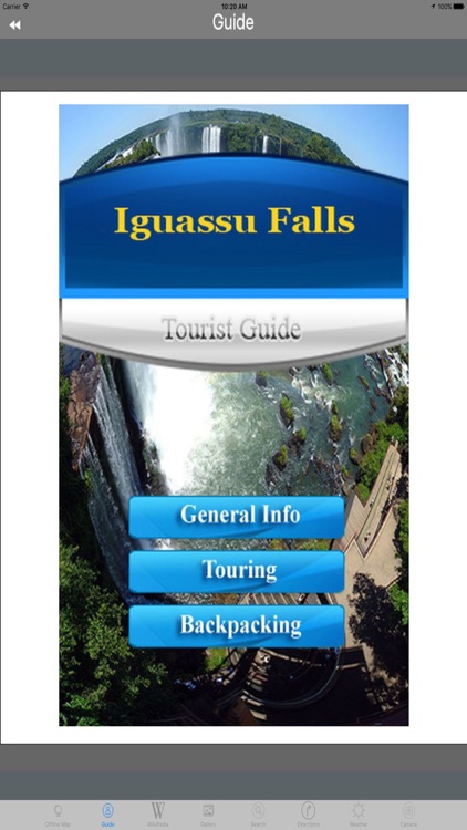 Iguazu Falls Argentina-Brazil Tourist Travel Guide