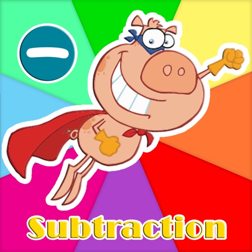 Basic Subtraction Math Games And Puzzles For Kids Icon