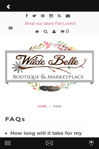 Wilde Belle Boutique screenshot 4
