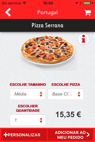 Telepizza - Comida a domicilio screenshot 3