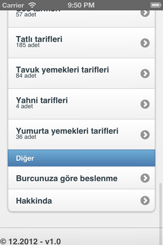 1500 Yemek Tarifi screenshot 3