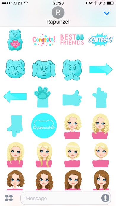 How to cancel & delete SugarBearHair Stickers from iphone & ipad 1