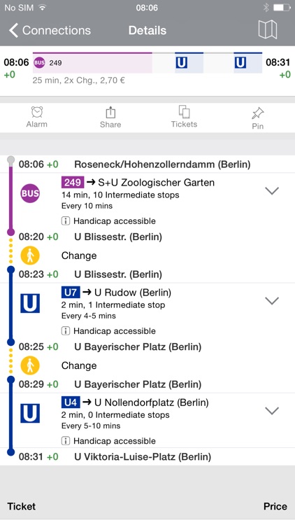 BVG FahrInfo Plus Berlin