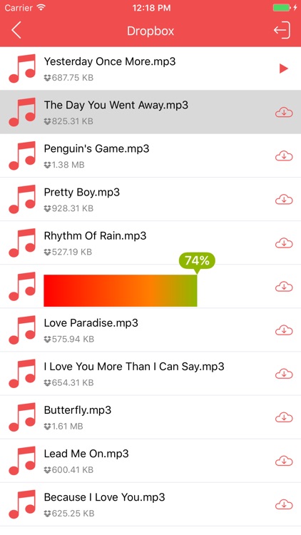Cloud Music - Free Songs Player,Playlists Manager screenshot-3