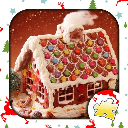 Lovely christmas jigsaw Icon