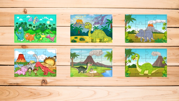 Dino Dinosaur Jigsaw Puzzle Box for children