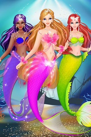 Girls Games - Mermaid Salon screenshot 4