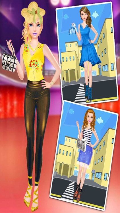 Collage Girl Makeover Salon screenshot-4