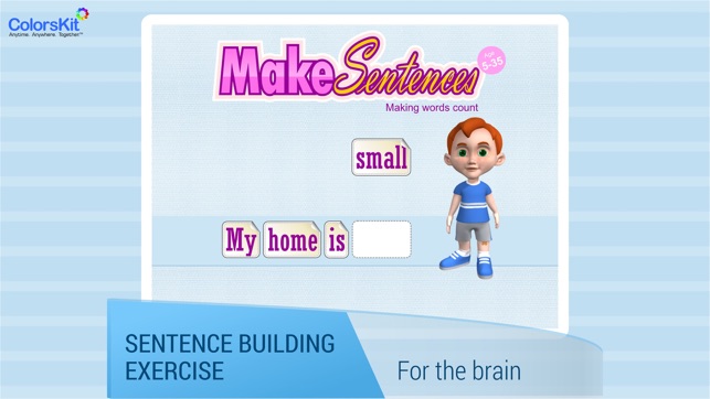 Make Sentences - Age 5-35.