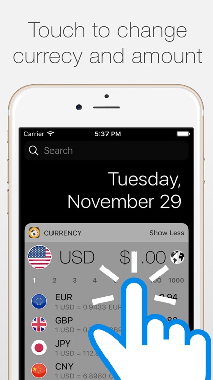 Currency Today - Global Currency Convertor Widget