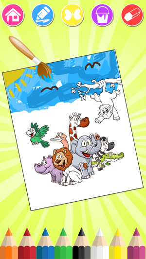 Animals Coloring Notebook