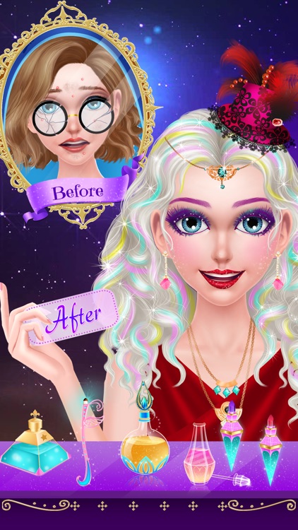 Magic School Salon: Fantastic Wizard Dress Up Spa screenshot-4