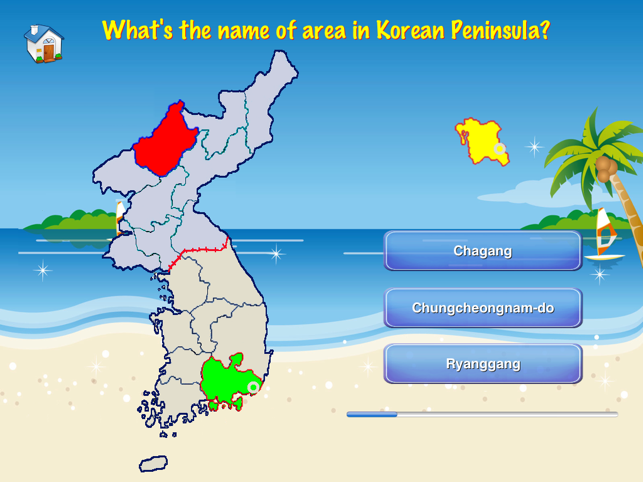 Korean Peninsula puzzle map(圖4)-速報App