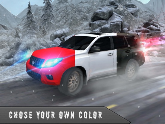 Игра Снег - вождение симулятор 3D игра водитель Прадо 4