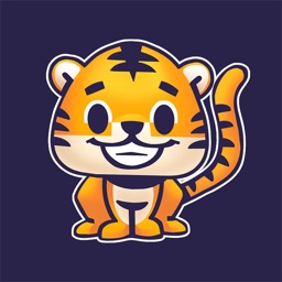 Rawai Tiger - baby tiger stickers for kids park
