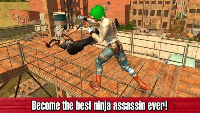 Ninja Assasin Kung Fu Fighting Champ 3D Full(圖1)-速報App