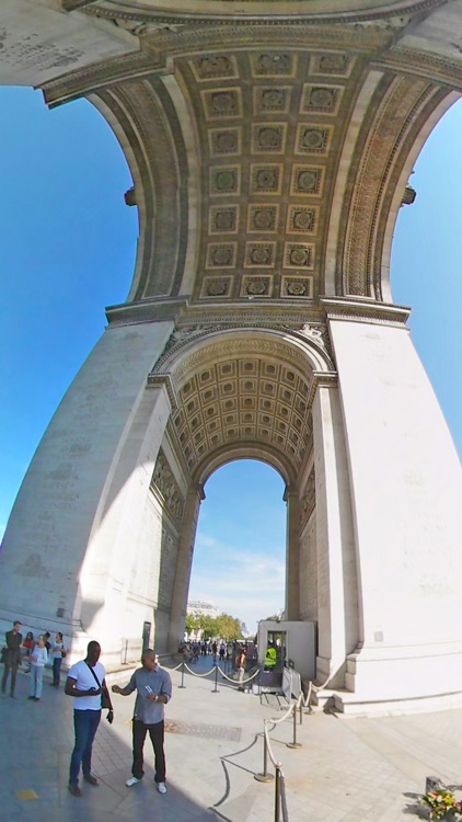 VR Paris Arc de Triomphe Virtual Reality 360