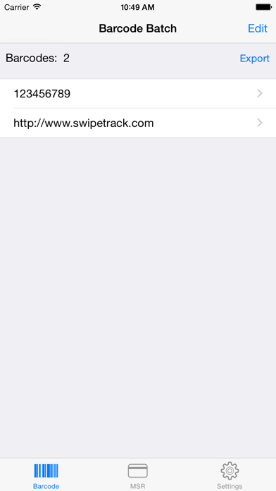 How to cancel & delete SwipeTrack Batcher from iphone & ipad 1