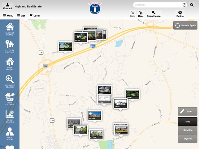 Highland Real Estate Home Search for iPad(圖1)-速報App