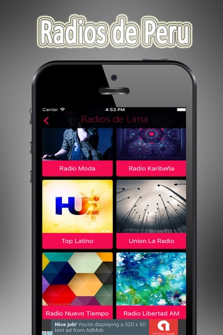 Radios de Perú Online FM & AM - Emisoras Peruanas - náhled