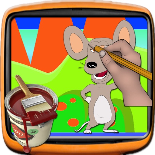 Paint Games Barnyard Version iOS App