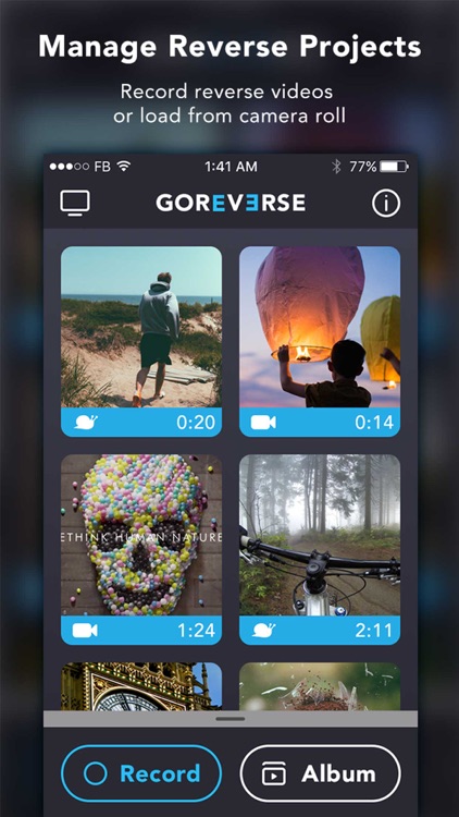 GoReverse: Reverse Video Maker