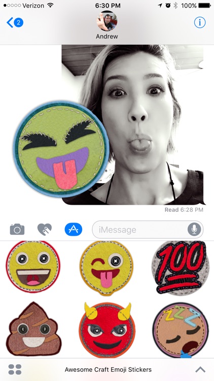 Awesome Craft Emoji Stickers