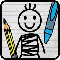 Stick-Man Doodle Danger Draw-ing Kid Jump-ing game apk