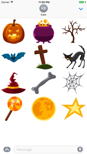 Halloween Holiday Stickers Pack(圖2)-速報App